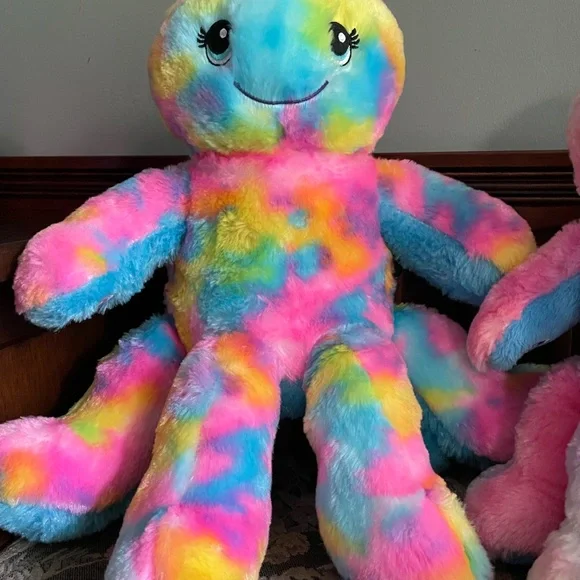 Two Build-A-Bear Plush Octopus Toy Set - Picture 4 of 15